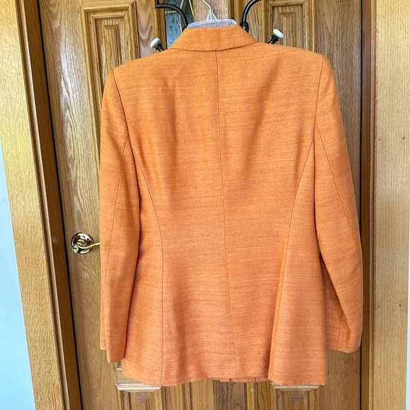 Lauren Ralph Lauren 100% silk jacket blazer fully lined with acetate size 4 - Picture 3 of 5